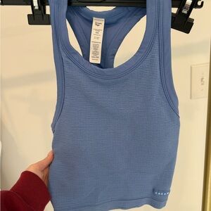 CREAM Blue Sports Bra